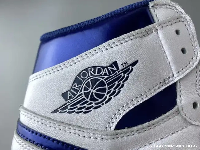 Official Maikesneakers Metallic Retro Navy 1 Air (2016) Jordan 555088-106 0602